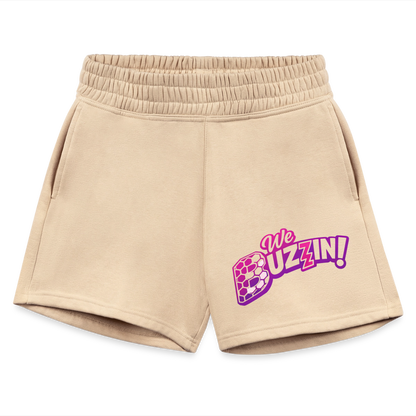 We Buzzin Women's Jogger Short - nude