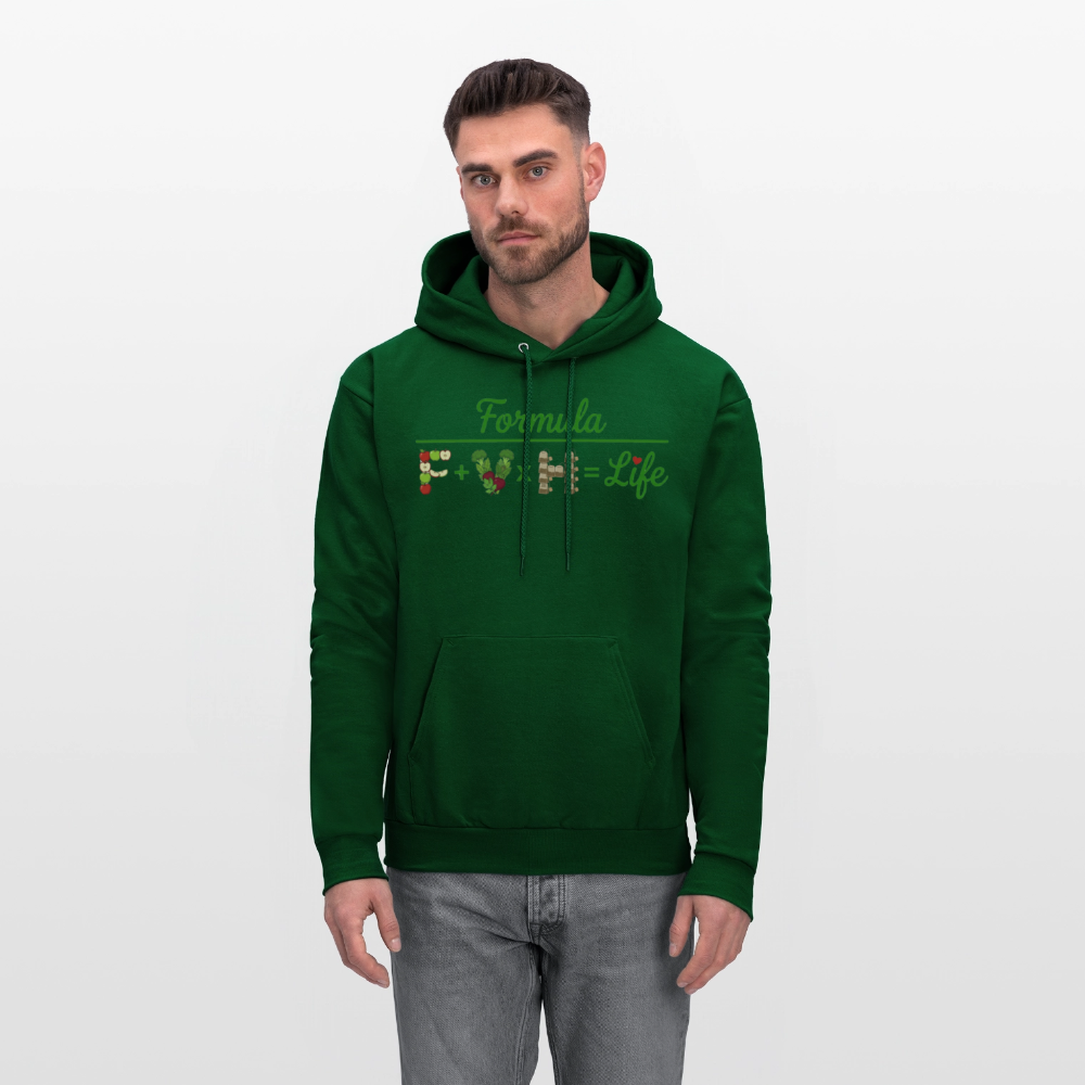 Formula logo 2 Men's Hoodie - forest green