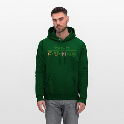 Formula logo 2 Men's Hoodie - forest green