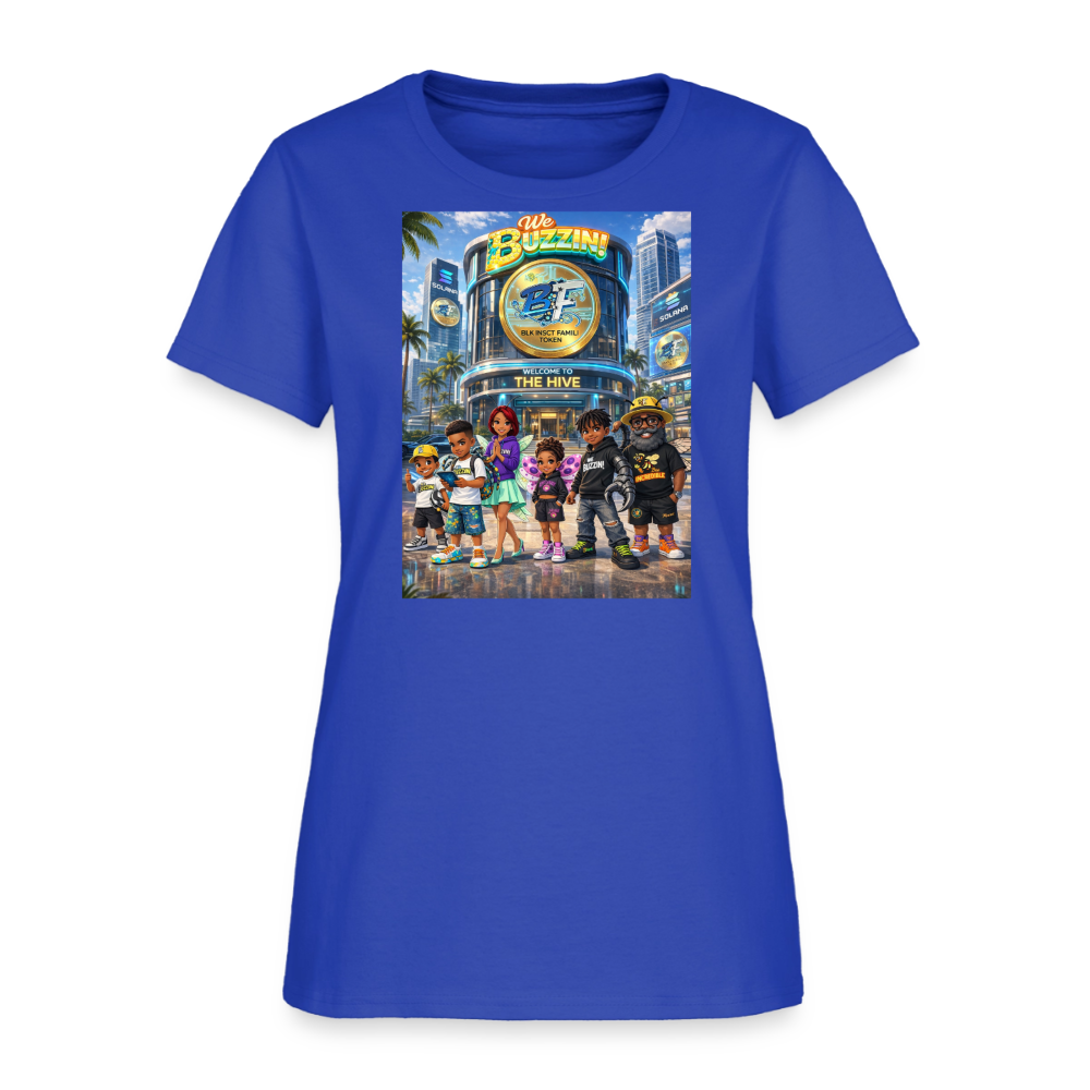We Buzzin Women's T-Shirt - royal blue