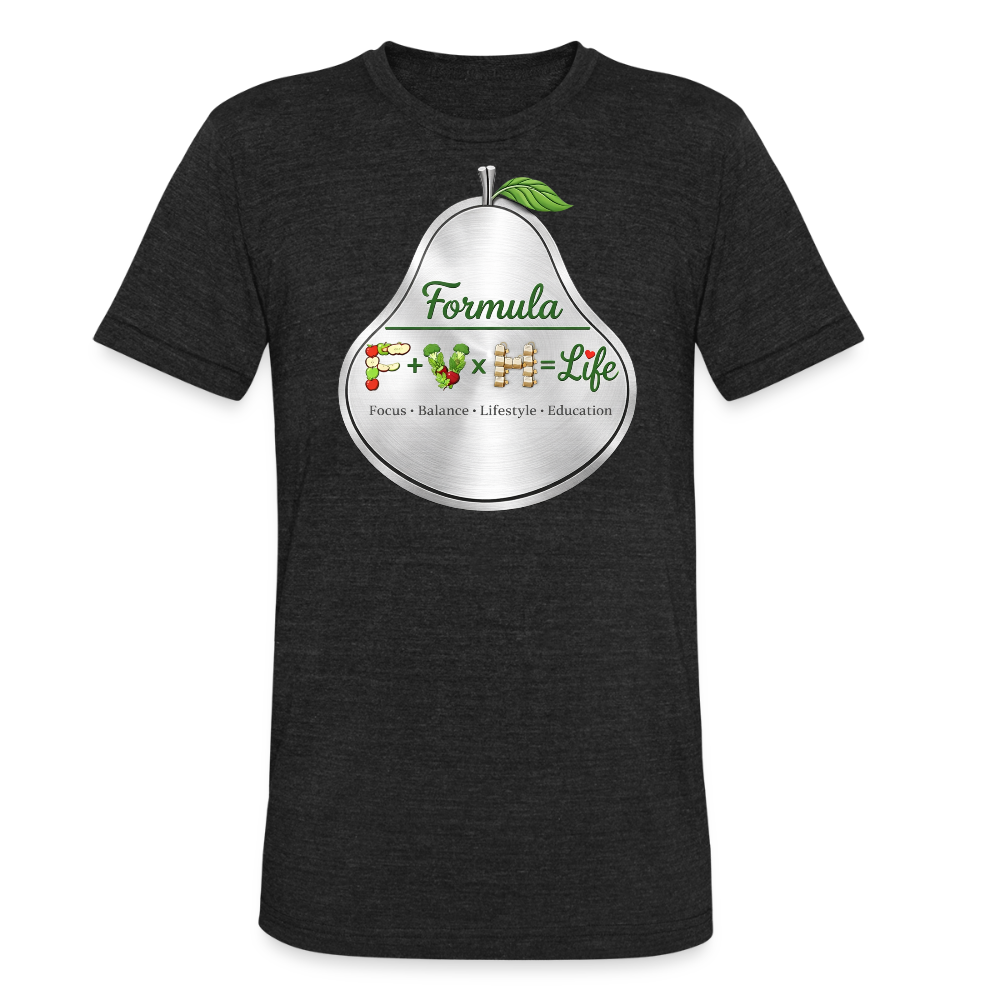 Formula Unisex Tri-Blend T-Shirt - heather black