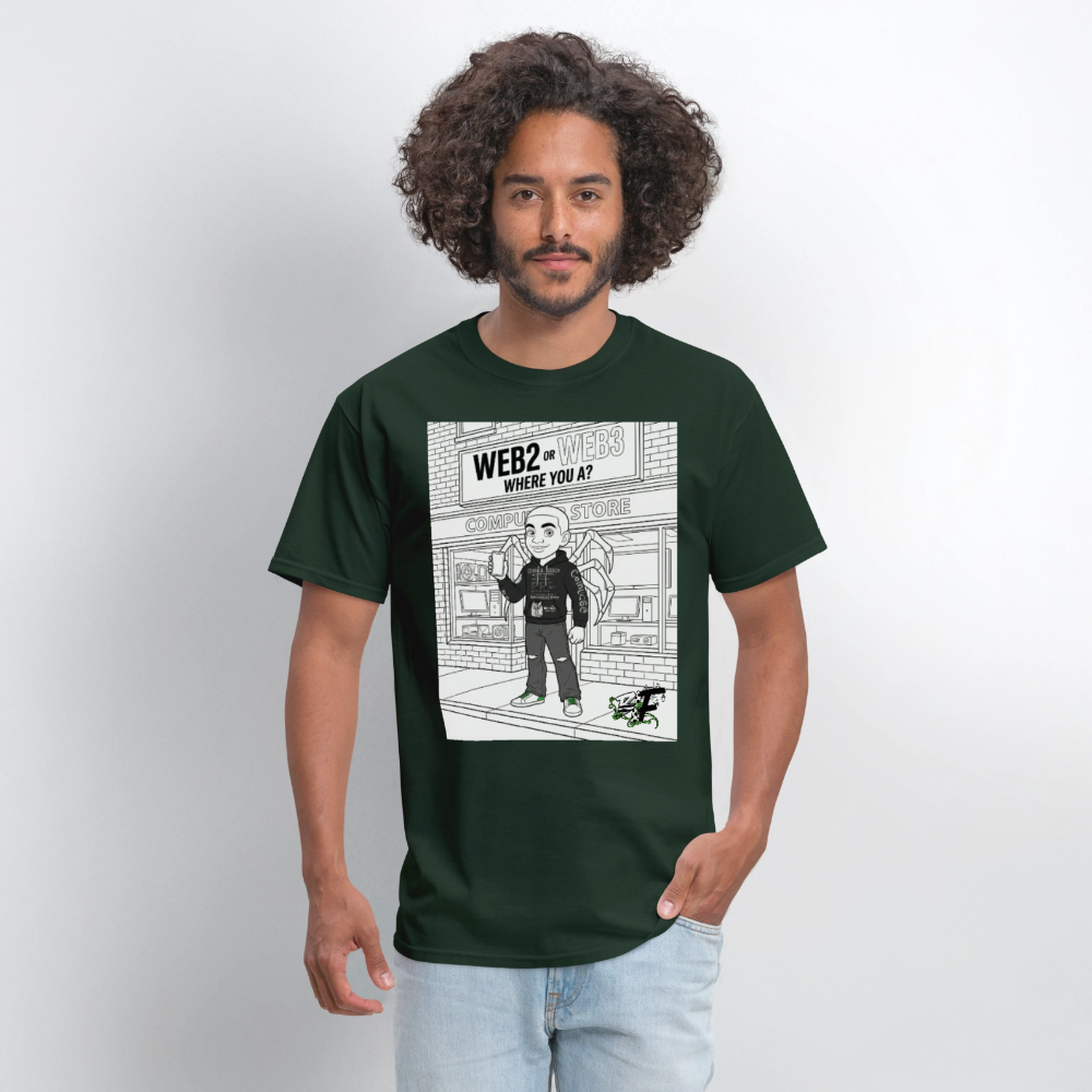 Blk Insct Famili Men's T-Shirt | GILDAN 5000 - forest green