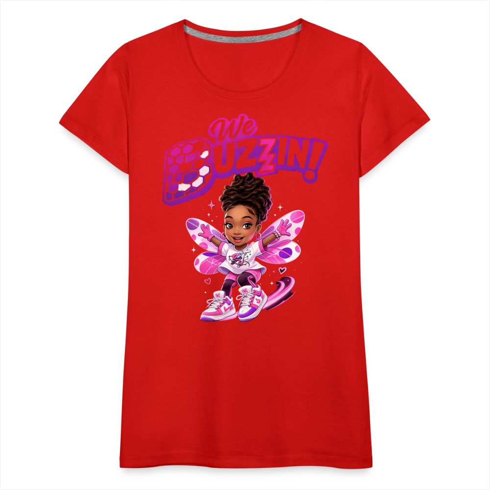 We Buzzin Women’s Premium T-Shirt - red