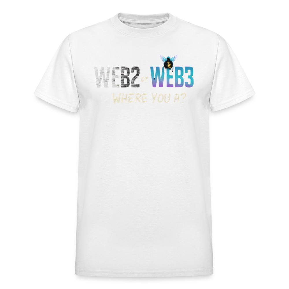 Web 2 Web 3  Ultra Cotton Adult T-Shirt - white