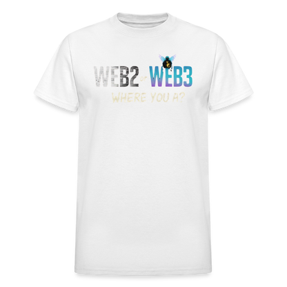 Web 2 Web 3  Ultra Cotton Adult T-Shirt - white