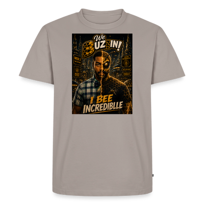 We Buzzin Men's Premium T-Shirt - taupe
