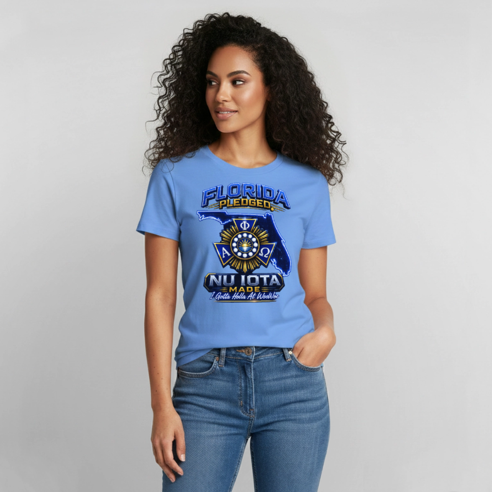 Nu IOta/ Wou Wou Gildan Ultra Cotton Adult T-Shirt - carolina blue