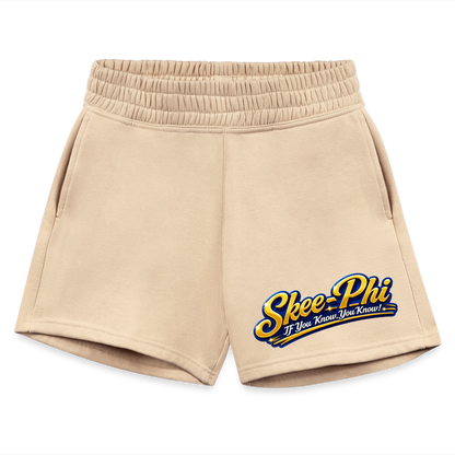 Skee Phi Women's Jogger Short - nude