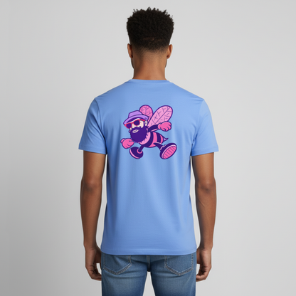 We Buzzin Ultra Cotton Adult T-Shirt - carolina blue