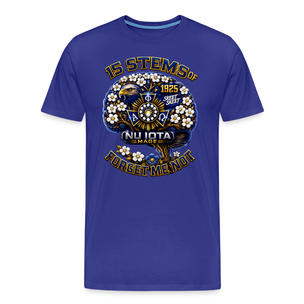 15 Stems Men's Premium T-Shirt - royal blue