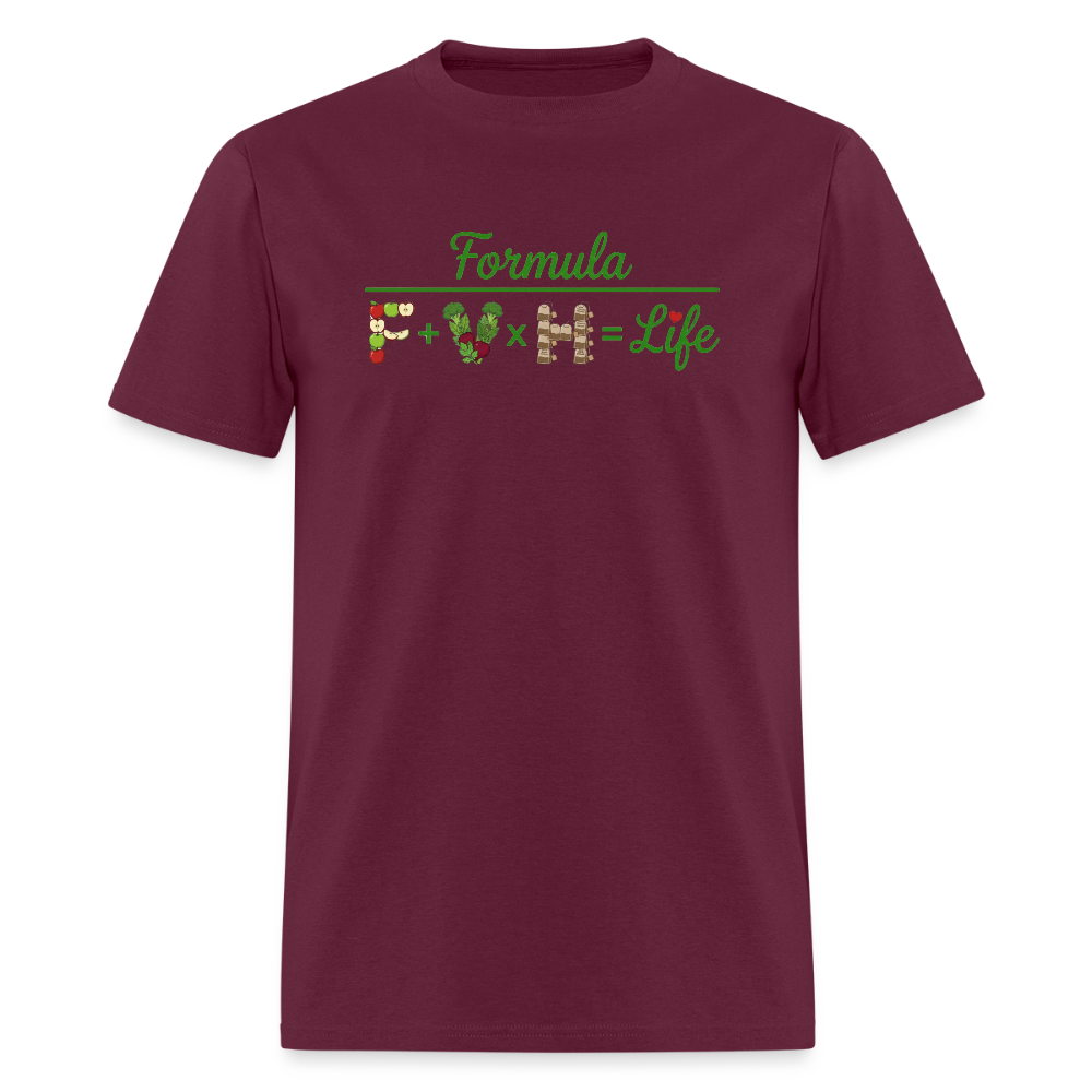 Formula Men's T-Shirt | GILDAN 5000 - burgundy
