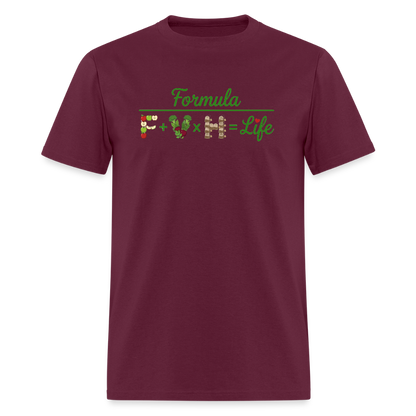 Formula Men's T-Shirt | GILDAN 5000 - burgundy
