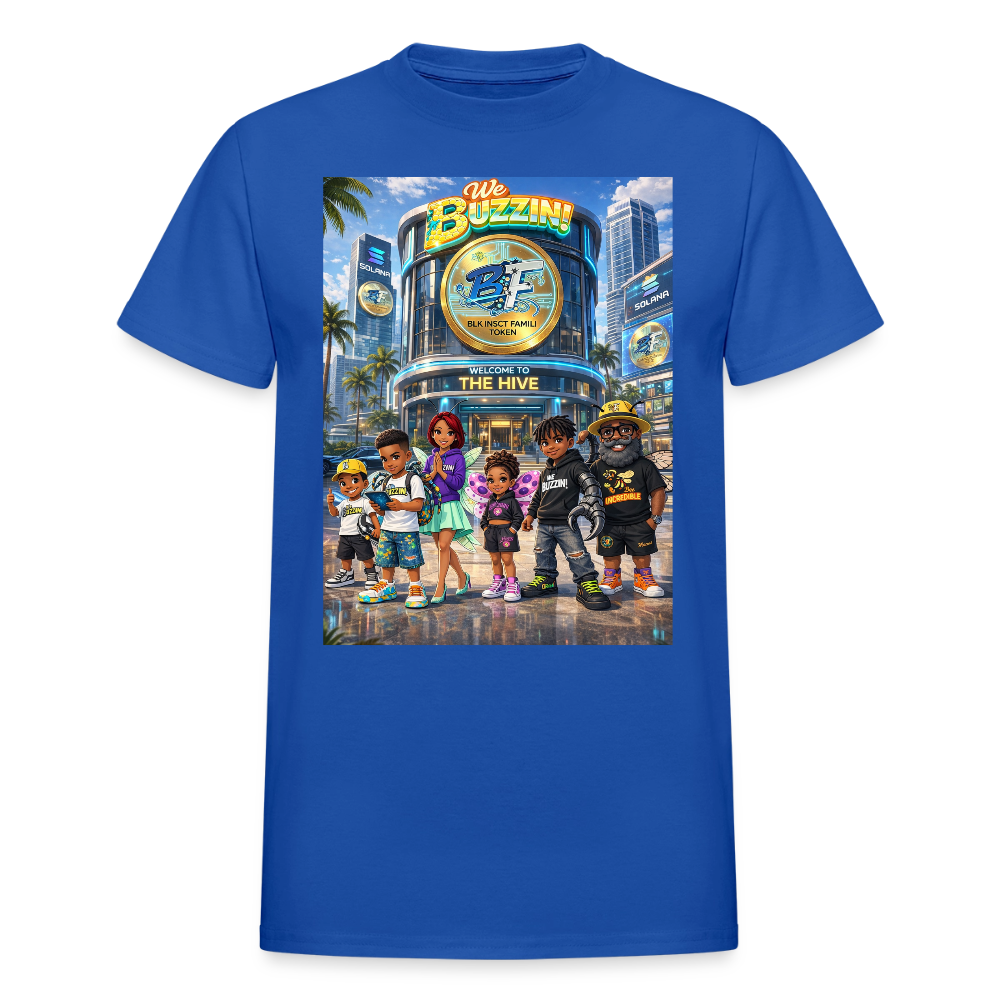 We Buzzin Ultra Cotton Adult T-Shirt - royal blue