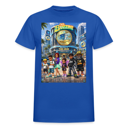 We Buzzin Ultra Cotton Adult T-Shirt - royal blue