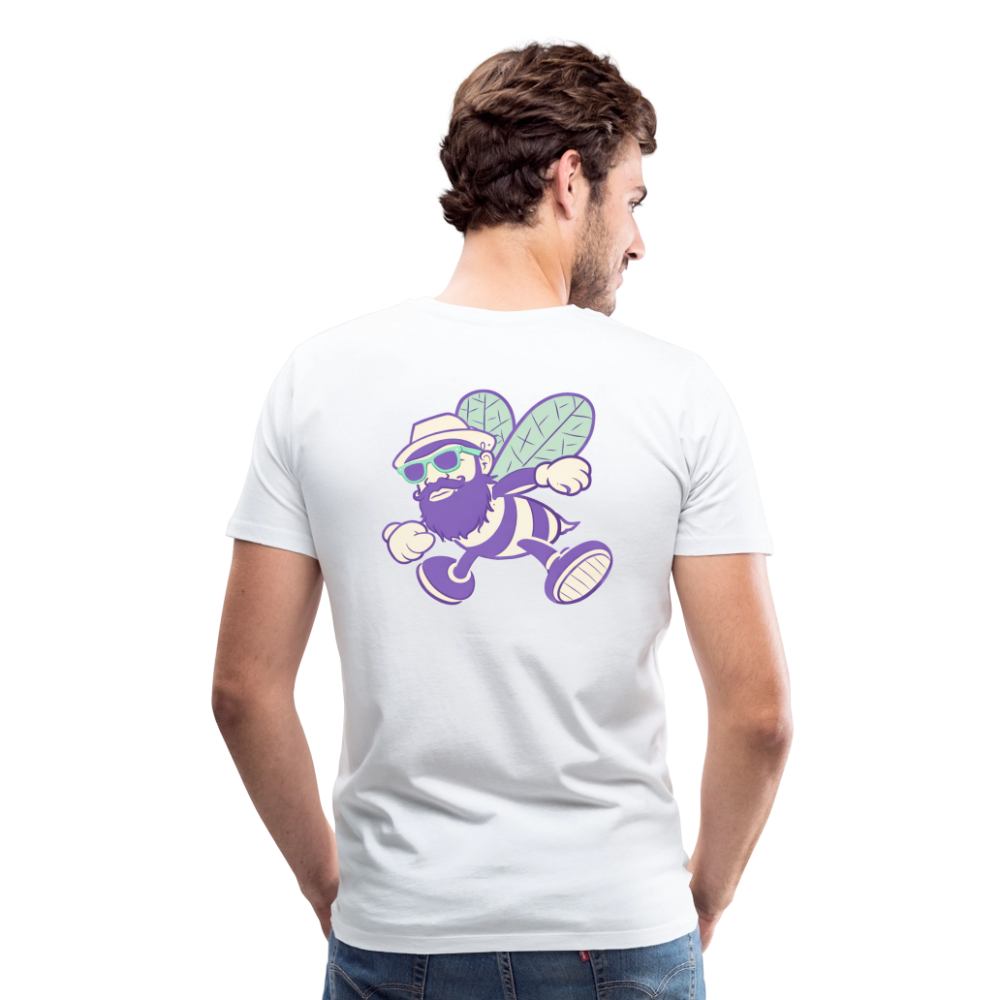 We Buzzin Men's Premium T-Shirt - white