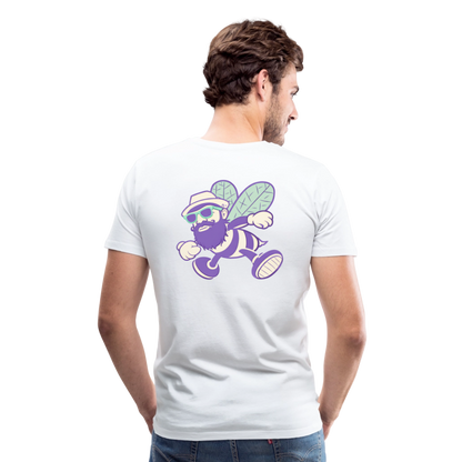 We Buzzin Men's Premium T-Shirt - white