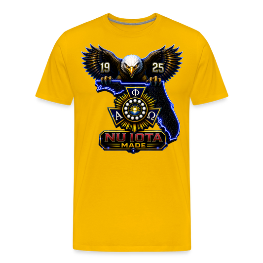 NU IOta /Sixpack Men's Premium T-Shirt - sun yellow