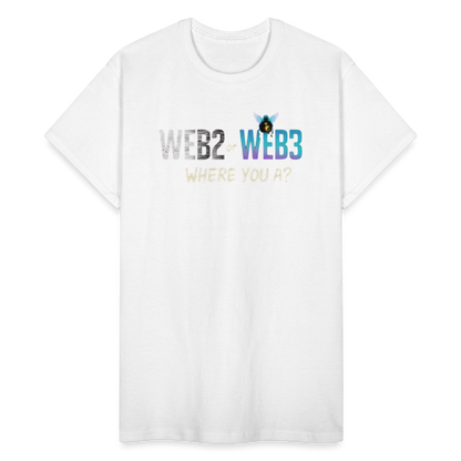 Web 2 Web 3  Ultra Cotton Adult T-Shirt - white
