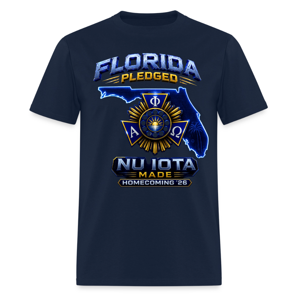 Nu IOta 3 Men's T-Shirt | GILDAN 5000 - navy