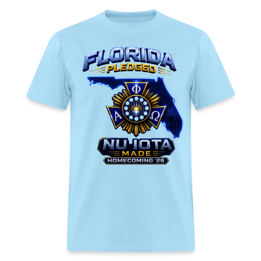 Nu IOta 3 Men's T-Shirt | GILDAN 5000 - powder blue