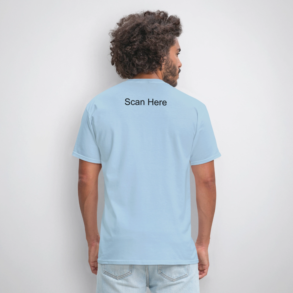 The BLK Insct Famili CB Men's T-Shirt | GILDAN 5000 - powder blue
