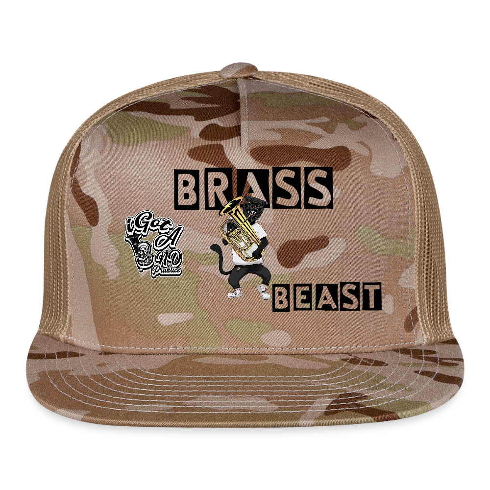 iGot Band Praktice Trucker Hat - MultiCam\tan