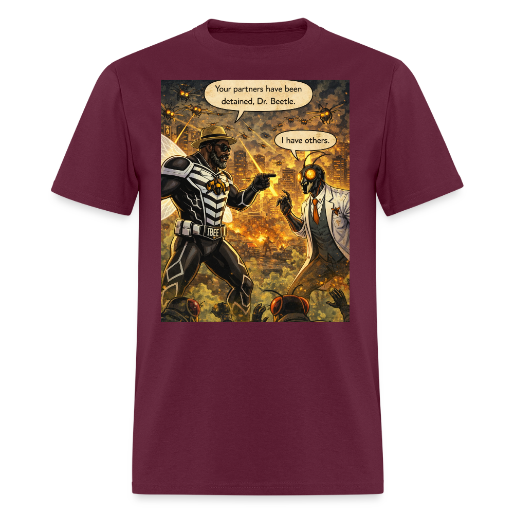 Insecta University Men's T-Shirt | GILDAN 5000 - burgundy