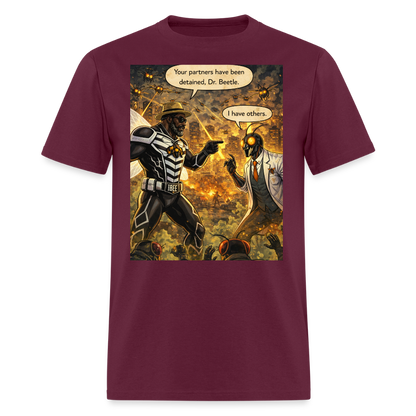 Insecta University Men's T-Shirt | GILDAN 5000 - burgundy