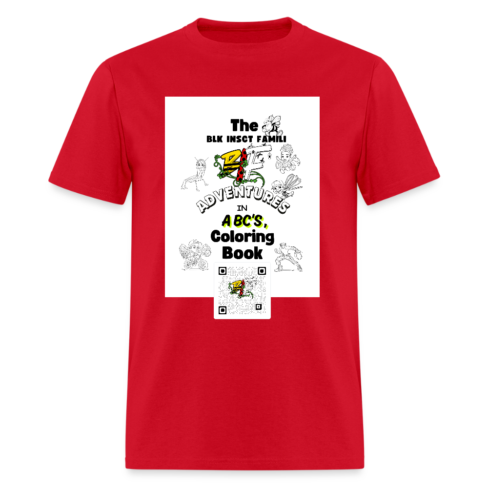 The BLK Insct Famili CB Men's T-Shirt | GILDAN 5000 - red