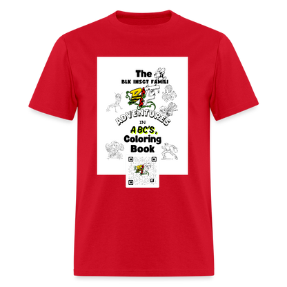 The BLK Insct Famili CB Men's T-Shirt | GILDAN 5000 - red