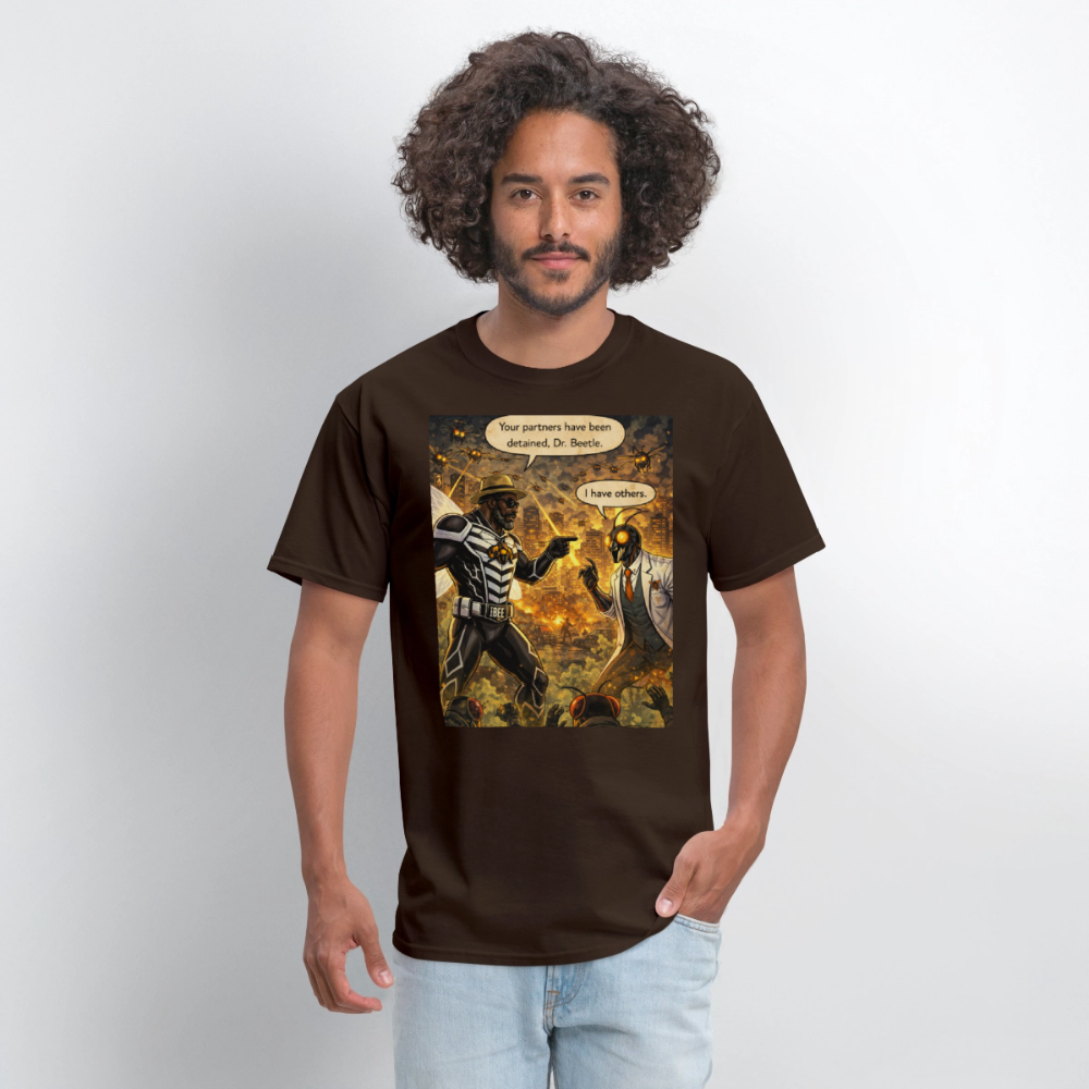 Insecta University Men's T-Shirt | GILDAN 5000 - brown