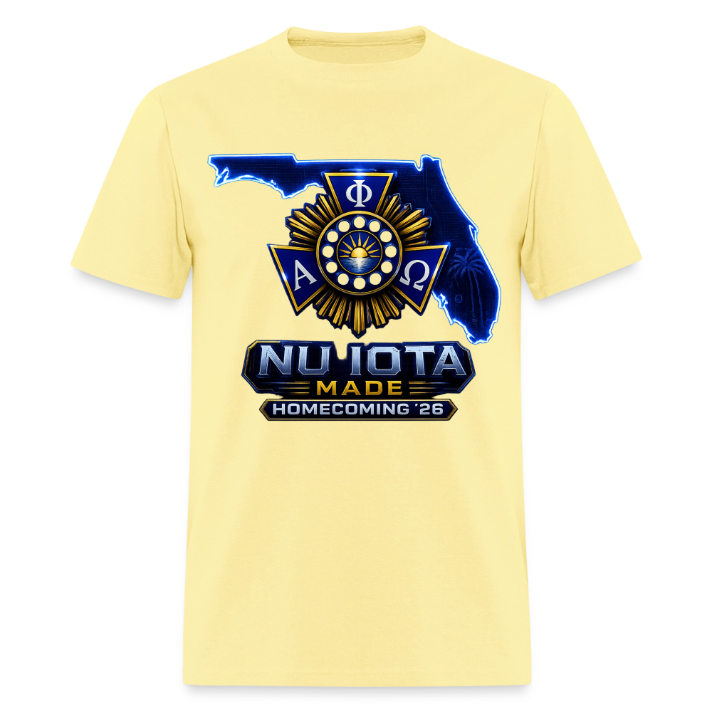 Nu IOta 2 Men's T-Shirt | GILDAN 5000 - cornsilk