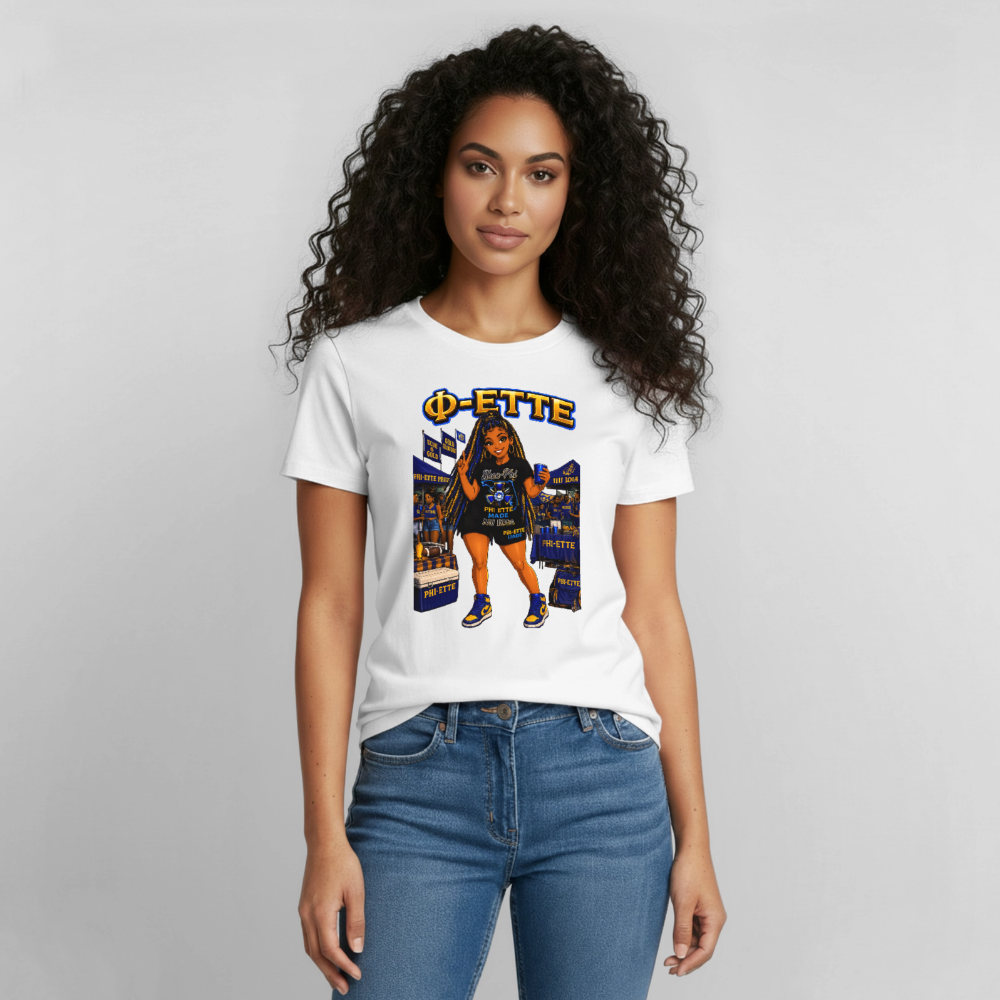 Phi ETTE 2 Ultra Cotton Adult T-Shirt - white