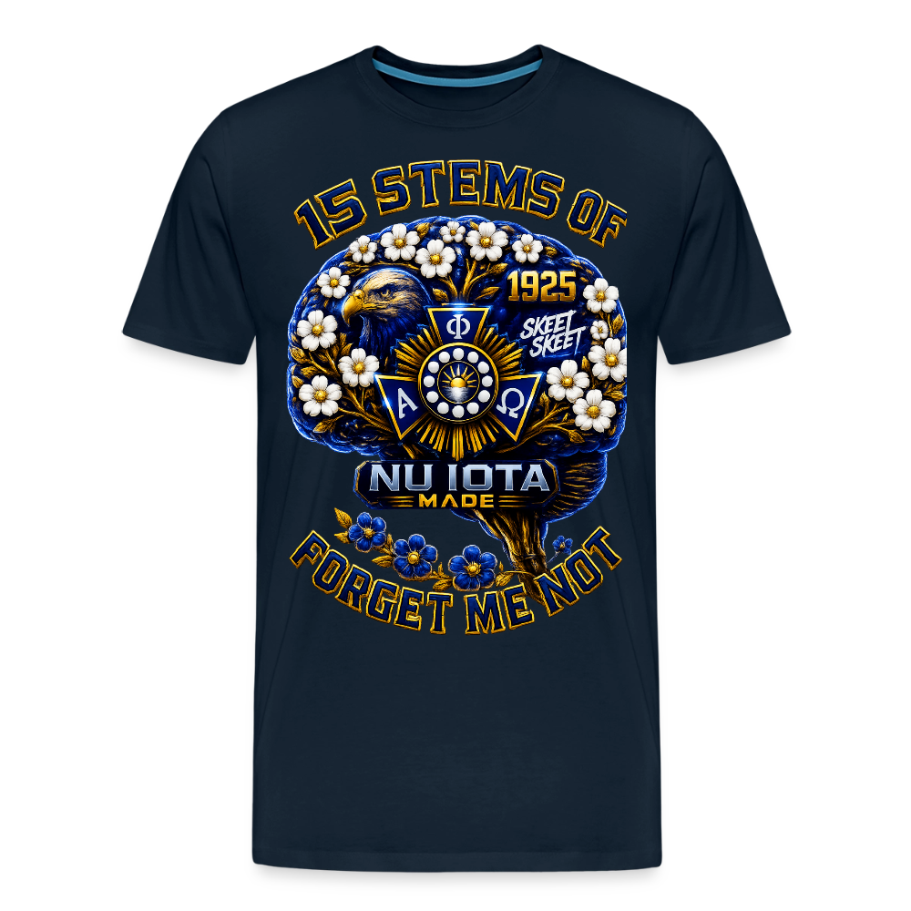 15 Stems Men's Premium T-Shirt - deep navy