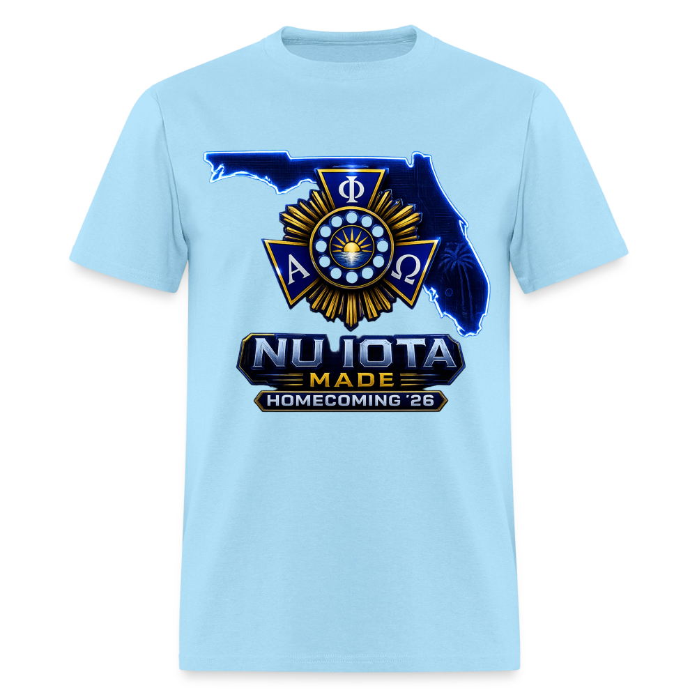 Nu IOta 2 Men's T-Shirt | GILDAN 5000 - powder blue
