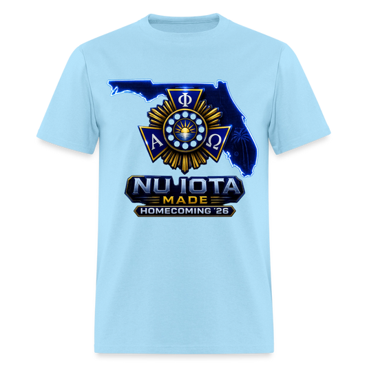 Nu IOta 2 Men's T-Shirt | GILDAN 5000 - powder blue