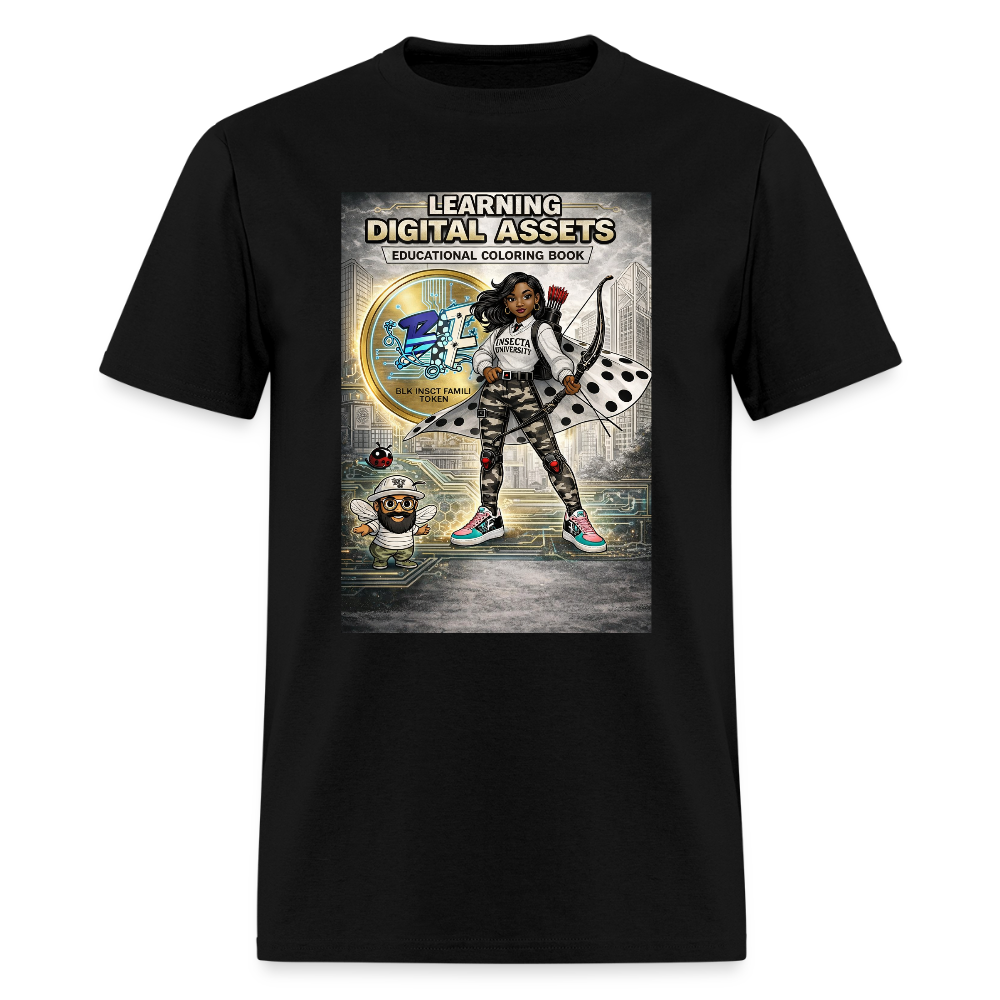 Learning Digital Assets  T-Shirt | GILDAN 5000 - black