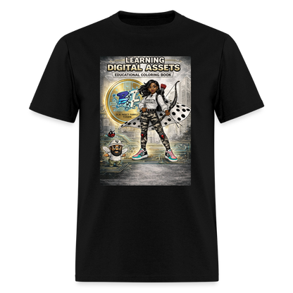 Learning Digital Assets  T-Shirt | GILDAN 5000 - black