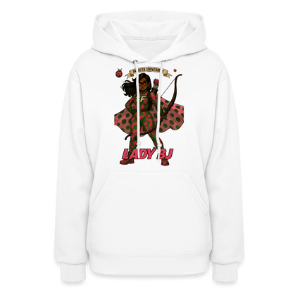BLK Insct Famili Women's Hoodie - white
