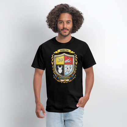 Insecta University Men's T-Shirt | GILDAN 5000 - black