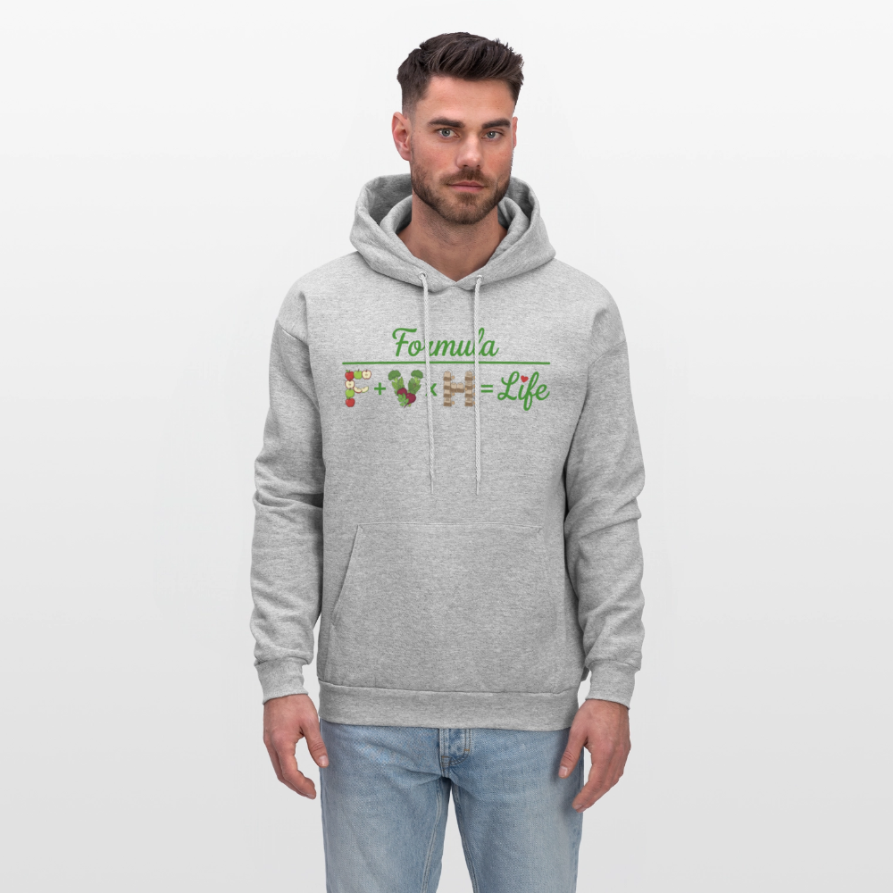 Formula logo 2 Men's Hoodie - heather gray