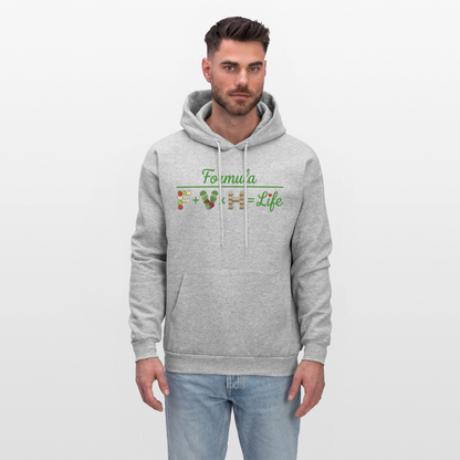 Formula logo 2 Men's Hoodie - heather gray