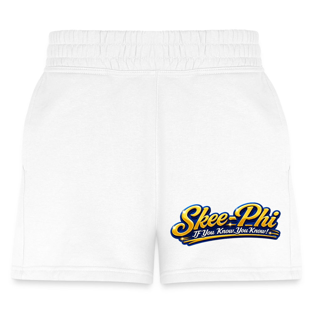 Skee Phi Women's Jogger Short - white