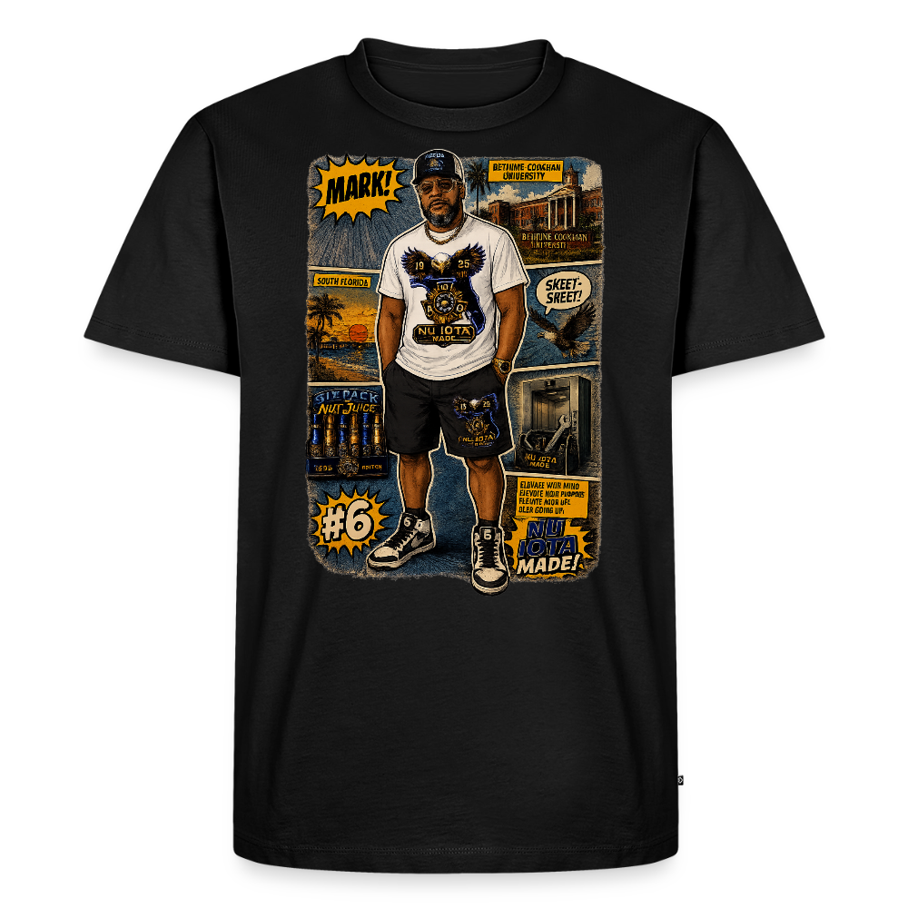 Comic Mark Men's Premium T-Shirt - black
