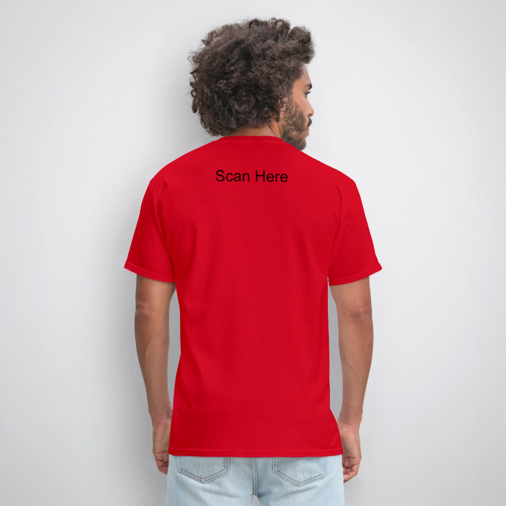 The BLK Insct Famili CB Men's T-Shirt | GILDAN 5000 - red