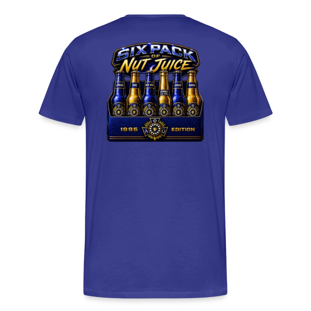 NU IOta /Sixpack Men's Premium T-Shirt - royal blue