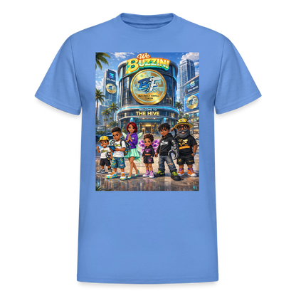 We Buzzin Ultra Cotton Adult T-Shirt - carolina blue