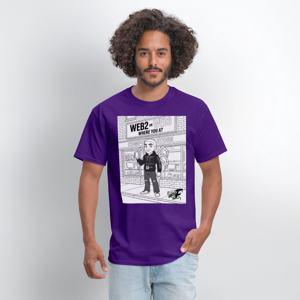 Blk Insct Famili Men's T-Shirt | GILDAN 5000 - purple