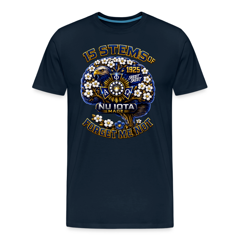 15 Stems Men's Premium T-Shirt - deep navy