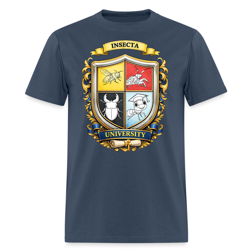 Insecta University Men's T-Shirt | GILDAN 5000 -  blue dusk